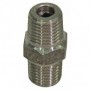 Doble macho forjado de acero al carbono conexión 1" NPT
