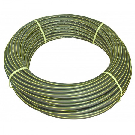 Metro de tubería de polietileno para gas Ø32 SDR11 PE100 (rollo 100m)