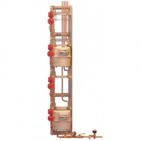 Módulo prefabricado GLP 4 contadores 150 mbar 1860x300