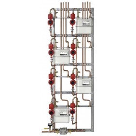 Batería GLP/150 mbar para 8 contadores (4+4) 1700x600