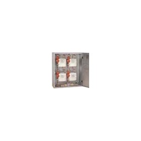 Armario plus galvanizado con batería GLP/150 mbar para 16 contadores (4+4+4+4)  1700x1540x270