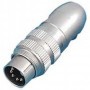 conector circular LF 6 pins Hembra para contadores ITRON-ACTARIS-DRESSER-ELSTER