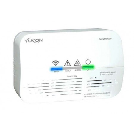Detector doméstico con wifi y app para CO TECNOCONTROL  YUKON 852/CO