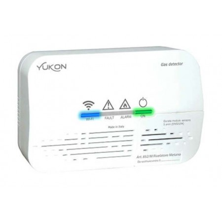 Detector doméstico con wifi y app para gas natural TECNOCONTROL  YUKON 852/M