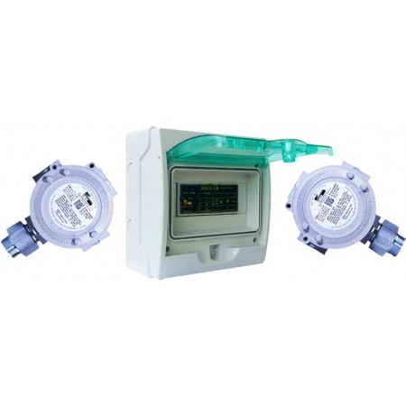Kit centralita BX-280-AX certificada UNE-EN 60079-29-1 con 2 sensores SG895P ATEX GLP BEINAT