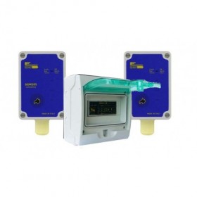 Kit centralita BX-280-AX certificada UNE-EN 60079-29-1 con 2 sensores SGM595M  IP54 gas natural BEINAT