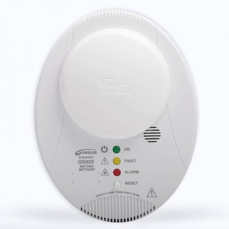 Detector GS920 de GLP y antisísmico. Alarma acústica y relé incorporado BEINAT GS920