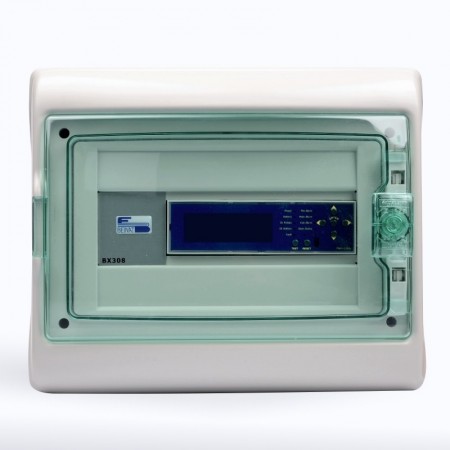 Central detección de gas en armario para industria y locales de 8 zonas BEINAT  BX308BOX