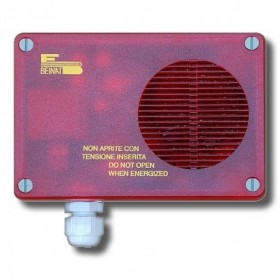 Sirena óptico y acústica a 12VDC BEINAT FS012m