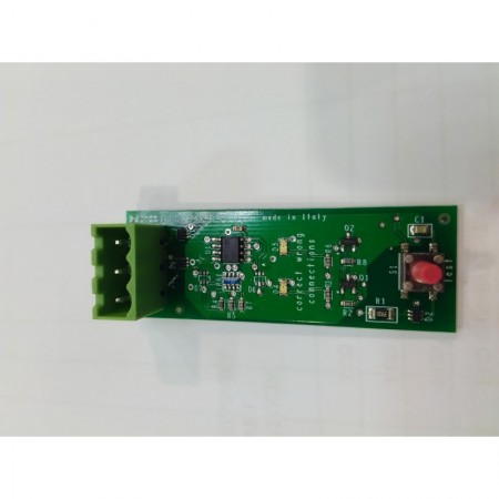 Placa de comprobación del cableado de sondas en equipos  de detección BEINAT