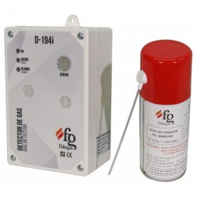 Detector de gas doméstico para gas natural 12VDC FIDEGAS D-194I