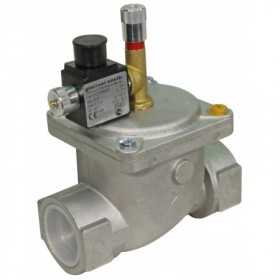 Electroválvula de gas rearme manual n.c. Pmax: 0.5 bar mod. EV65  230VAC bridas DN-65 GIULIANI ANELLO