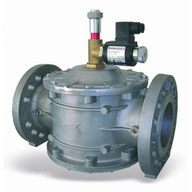 Electroválvula de gas rearme manual n.c. Pmax: 6 bar mod. EV125/6b  230VAC bridas DN-125 GIULIANI ANELLO