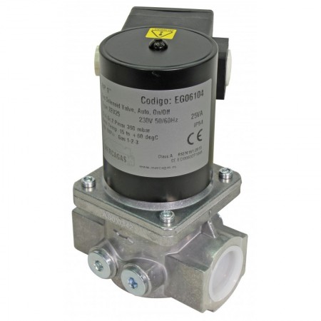 Electroválvula gas de 3/4 Pe: 360 mbar 230 VCA 50 Hz BANICO ZEV20