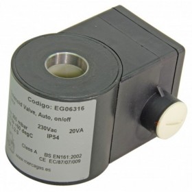 Bobina de ZEVR25 a 230 VCA 50 Hz