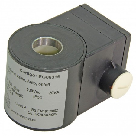 Bobina de ZEVR40 a 230 VCA 50 Hz