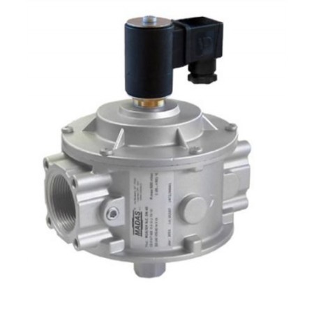 Electroválvula para gas MADAS rearme manual N.C. Pmax: 6 bar hembra 1" 230VAC