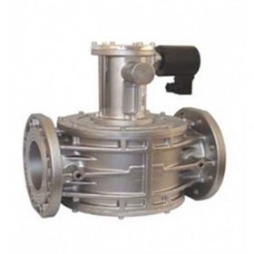 Electroválvula para gas MADAS rearme manual N.C. Pmax: 6 bar bridas DN-150 PN16 230VAC