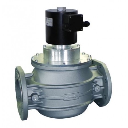ELECTROVALVULA MADAS REARME AUTOMATICO N.C. Pmax 6 bar BRIDAS DN-125 PN16 230VAC