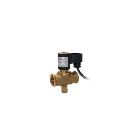 ELECTROVÁLVULA MADAS REARME MANUAL M16/RMOX  N.C. P.MAX 6 BAR  RP 1/2” 230 VAC 50-60 HZ  ZONA 2 ATEX CUERPO LATON