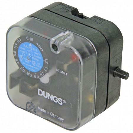 PRESOSTATO DUNGS AA-A2-6-2. RANGO 0.16-2' C.C.