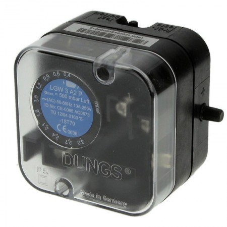 PRESOSTATO DUNGS LGW 3 A2P  0.4 - 3 MBAR