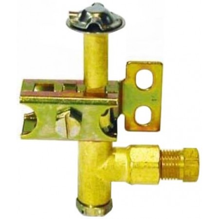 Quemador piloto universal de 3 llamas. con soporte para termopar y electrodo.
