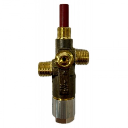 VALVULA SEGURIDAD MOD. GL2 CONEX. 1/4"x1/4" CON PILOTO ROSCA MACHO