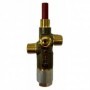 VALVULA SEGURIDAD MOD. GL2 CONEX. 1/4"x1/4" CON PILOTO ROSCA MACHO
