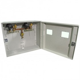 Armario MPA  BG8  entrada  Cu Ø15 Ps: 20 mbar para dos contadores  G4 MERCAGAS