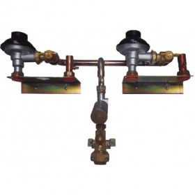 Conjunto MPA con Máx . y Mín.  BG4  con filtro entrada Cu Ø15 Ps: 20 mbar para G4 MERCAGAS