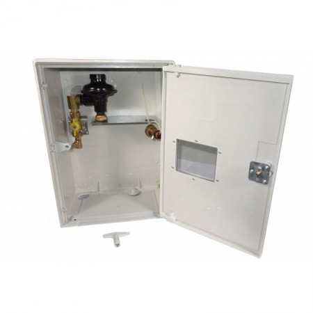 Armario MPA BG4 entrada Cu Ø15 Ps: 37 mbar para GLP MERCAGAS
