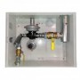 Armario MPB de 100 Nm3/h con Ps 55 mbar entrada AC 1". Seguridad de Máx.  Con DIVAL 512 MERCAGAS AS100M