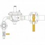 Armario MPB de 160 Nm3/h con Ps 22 mbar entrada AC 1-1/4". Seguridad de Máx.  MERCAGAS AS160M