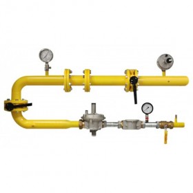 Conjunto  MPB para G160 en FIG I de pistones Ps: 150 mbar Q: 250 Nm3/h con máx. y min. MERCAGAS C160NGBP