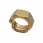 TUERCA LATON DE 2 1/2" PREC.