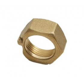 TUERCA LATON DE 2 1/2" PREC.