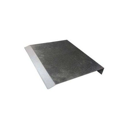 Separador de chapa galvanizada 30 x 30 x 3 cm