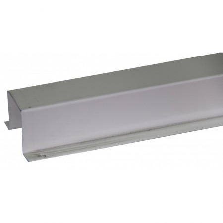OMEGA 40x40 x 0.8 mm CHAPA PINTADA COLOR CREMA