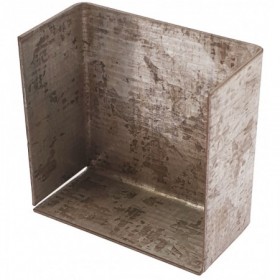 TAPA FINAL 30 mm CHAPA GALVANIZADA