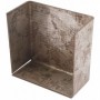 TAPA FINAL 75 mm CHAPA GALVANIZADA