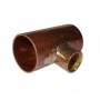 MANGUITO COBRE DIAM. 28 CON TOMA 1/4" SOLDADA