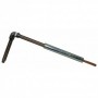 TALLO DE ACOMETIDA POLIETILENO DN-25 CU 22mm - PE 32 ACODADO SIN VAINA