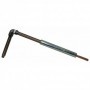TALLO DE ACOMETIDA POLIETILENO DN-25 CU 22mm - PE 32 ACODADO SIN VAINA