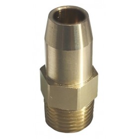 Toma de presión debil calibre rosca macho 1/8" para pruebas en baja presión.
