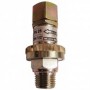 VÁLVULA ORIENTABLE. CIERRE POR VOLANTE. con descarga incorporada. Posibilidad de mantenerla en posición abierta. P.máx: 25 bar