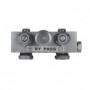 MANIFOLD PARA MANOMETROS DIF.  EN ACERO PN-100 DE 1/4"