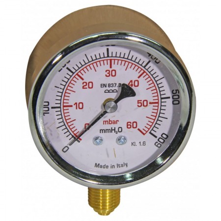 VENTOMETRO SITEM CLASE 1.6 DIAM. 63 250MBAR./2500MMH2O 1/4"