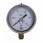 MANOMETRO DE PRECISION CLASE 1 DE 0-2.5 BAR DIAM.100 1/2"CON CERTIFICADO