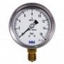 MANOMETRO DE PRECISION CLASE 1 DE 0-16 BAR DIAM.100 1/2" CON CERTIFICADO